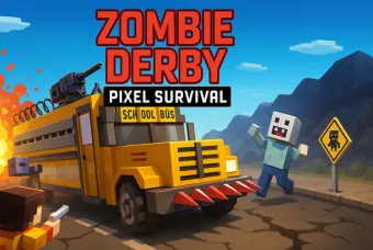 Zombie Derby Pixel Survival